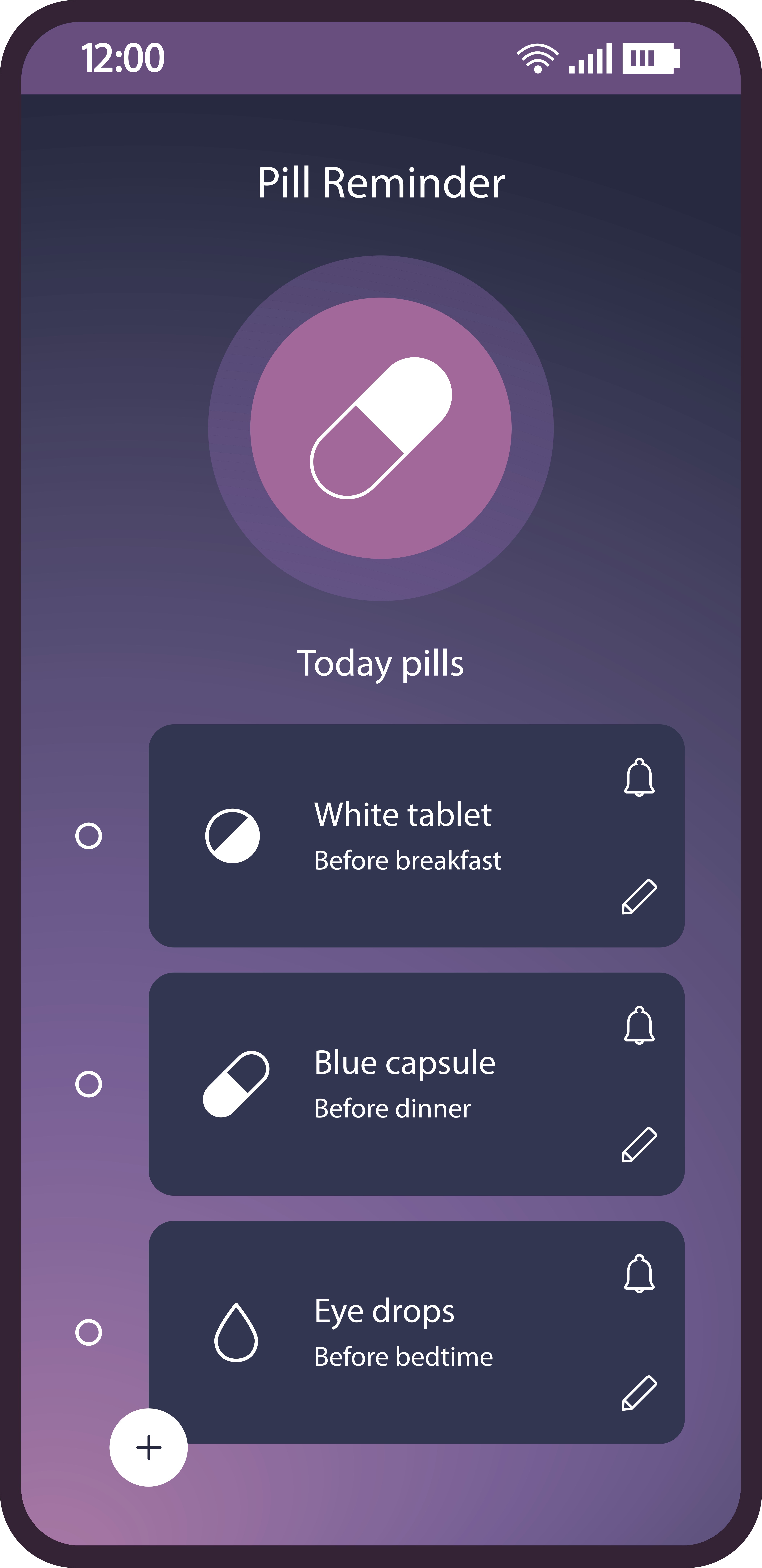 Medication tracking software alerts users when it's time to take their medicines