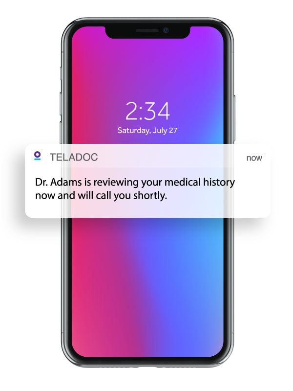 Teladoc handles only routine medical advice and care - telemedicine software development