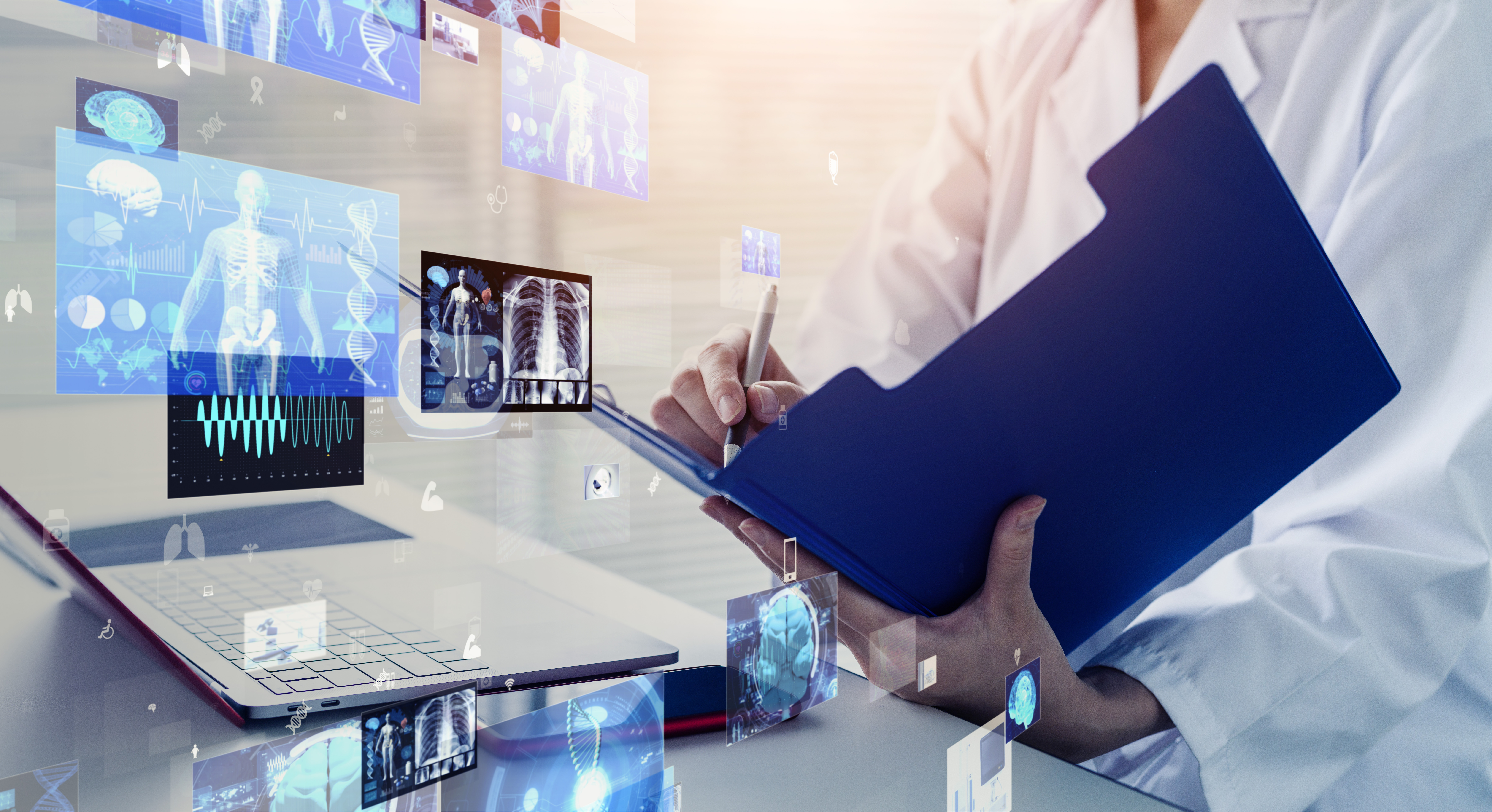 Interconnected EHRs, imaging devices, and other systems make a patient's journey in a clinical setting more straightforward.