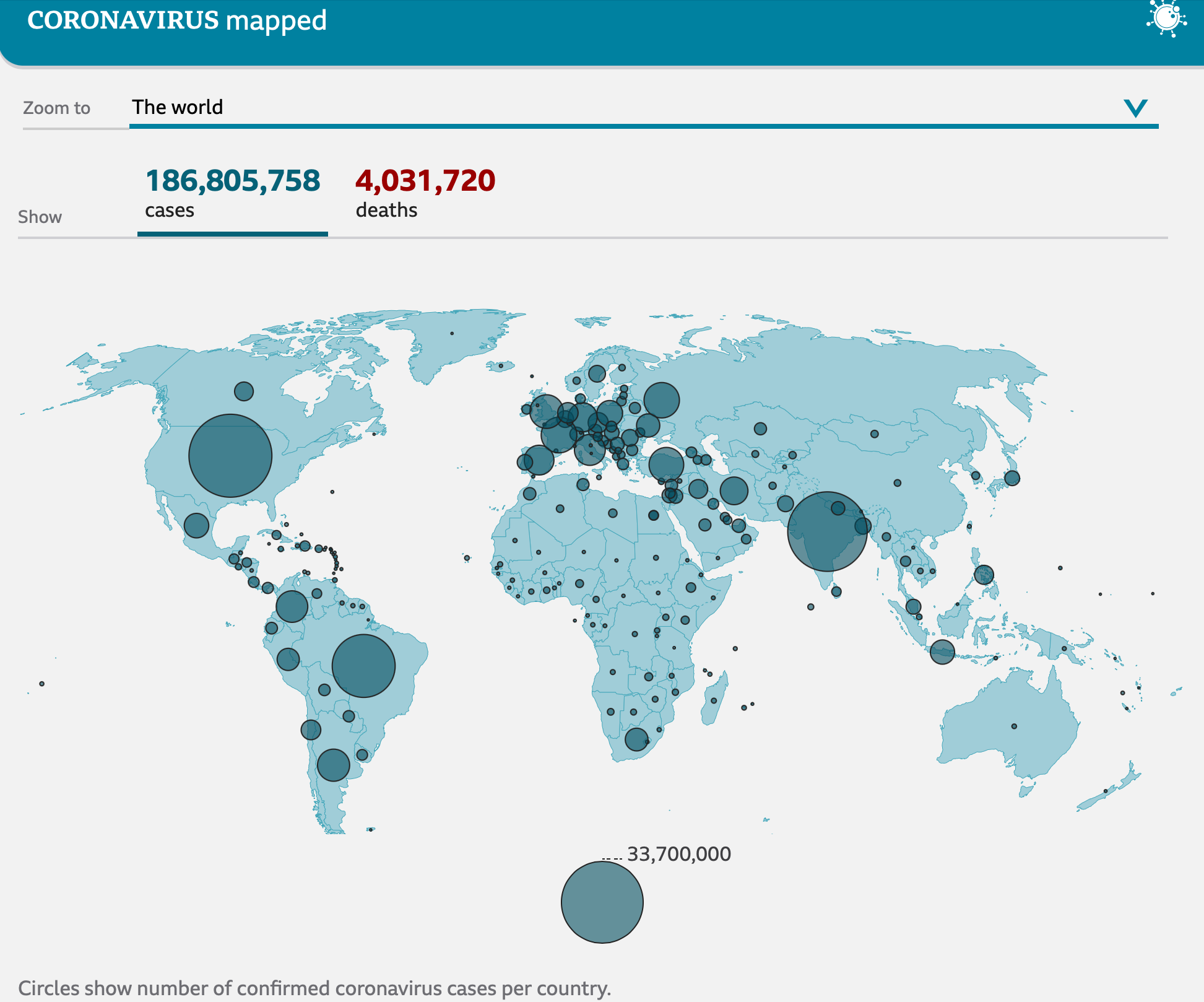 A mix of infographics and interactive charts and maps help users to understand data better.