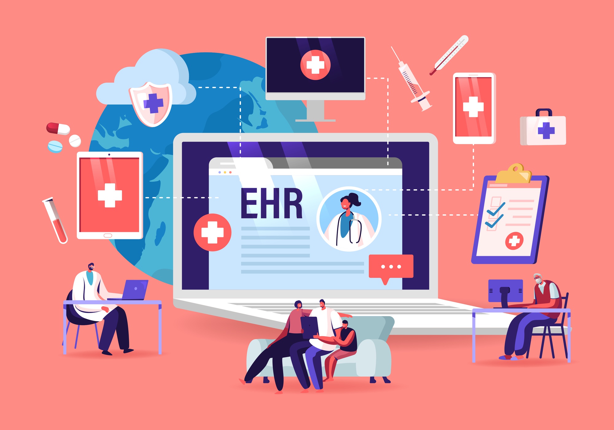 EHR/EMR Interoperability Benefits, Challenges, and Use Cases